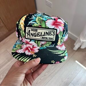 Floral Snapback Hat